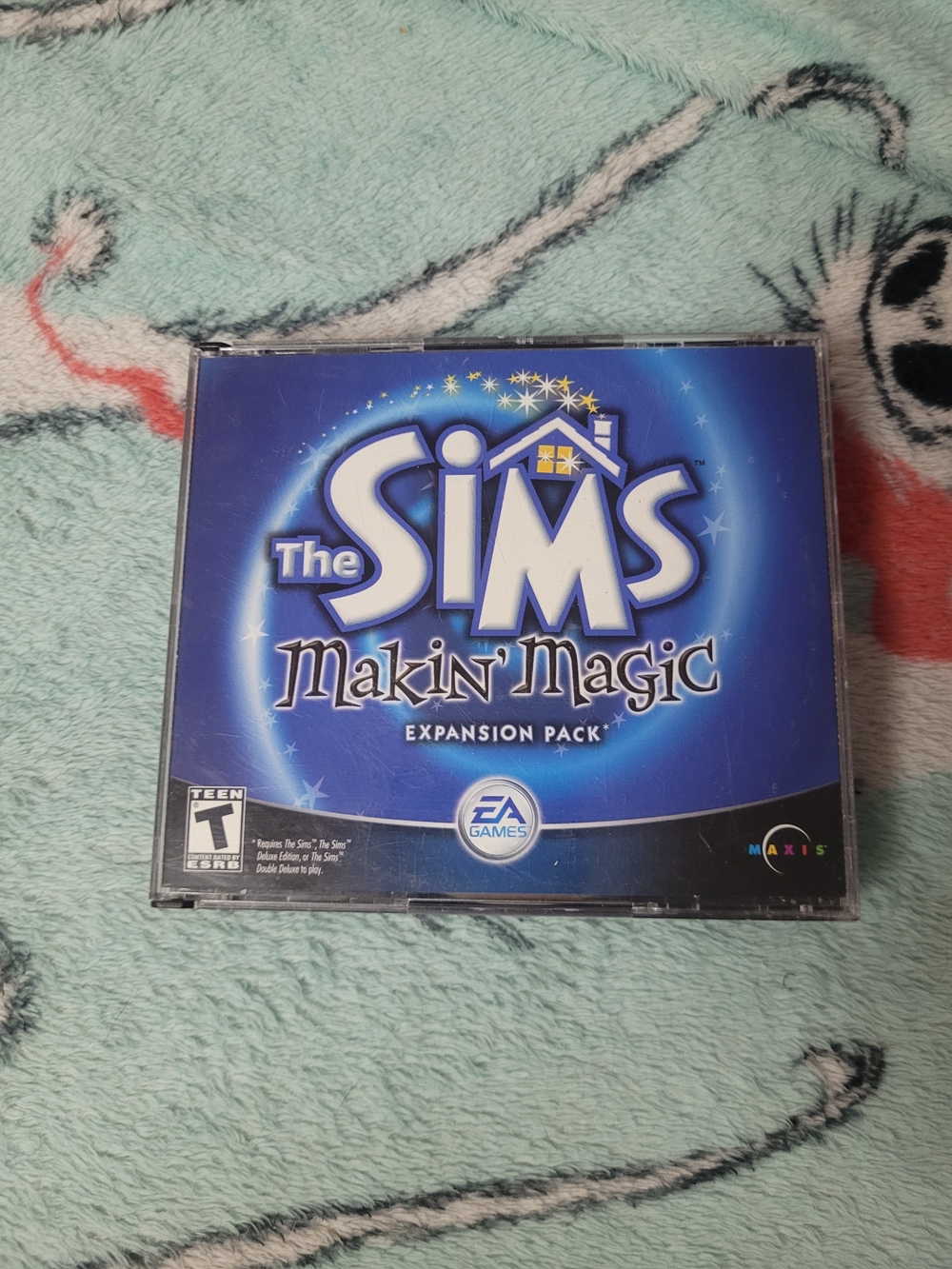 The Sims Makin' Magic Expansion Pack - Blue PC Game Case
